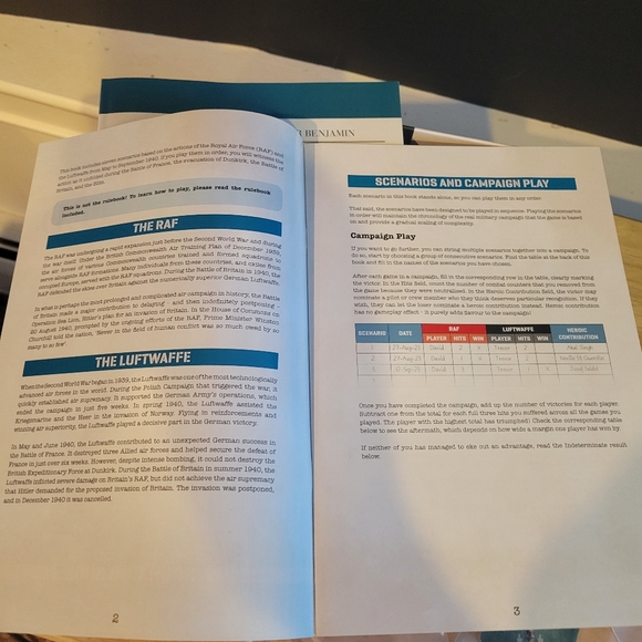 Undaunted The Battle of Britain Board Game - Picture 7 of 9